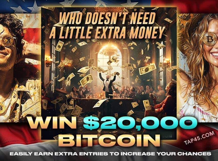 Win $20,000 Bitcoin Giveaway!