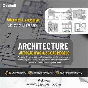 Get Architectural Detail AutoCAD Blocks DWG for Your Designs