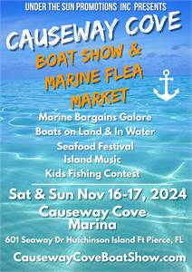 2024 Causeway Cove Boat Show & Marine Flea Market