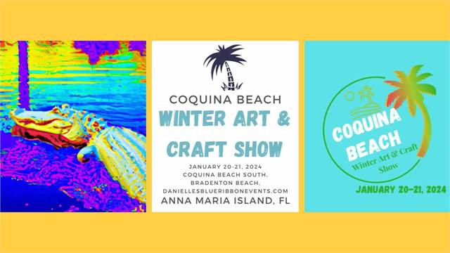 Coquina Beach  Arts and Crafts Festival 
