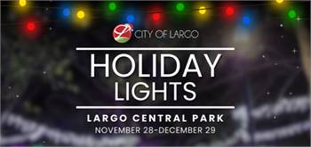 Holiday Lights & Rides in Largo Central Park