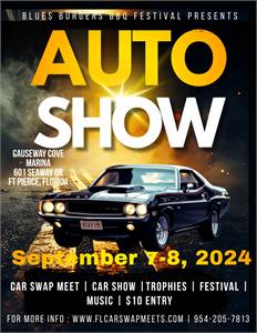 Get Ready for the Ft. Pierce Car Show, Burgers, BBQ & Blues Music Festival!