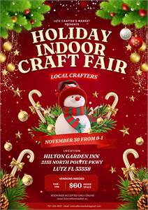 Lutz Indoor Holiday Craft Fair 