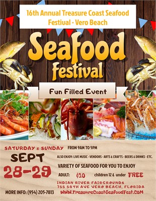 Treasure Coast Seafood Festival - Vero Beach