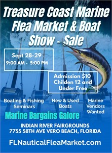 Marine Vendor Space Still Available Sept 28-29 Sign Up Today & Save