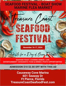 Discover the Best Seafood, Boating, and Marine Deals at the Treasure Coast Seafood Fe