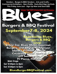 Join the Ultimate Experience at the 2024 Blues, Burgers, and BBQ Festival